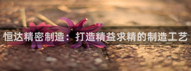 彩神ix可靠吗：恒达精密制造：打造精益求精的制造工艺
